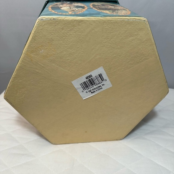 Twelve Glorious Angels Christmas Ornaments Set Vintage By C&F Enterprise 1990 - Picture 5 of 11